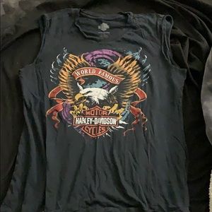 Harley Davidson tank